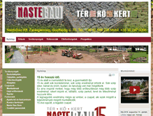 Tablet Screenshot of nastebau.hu
